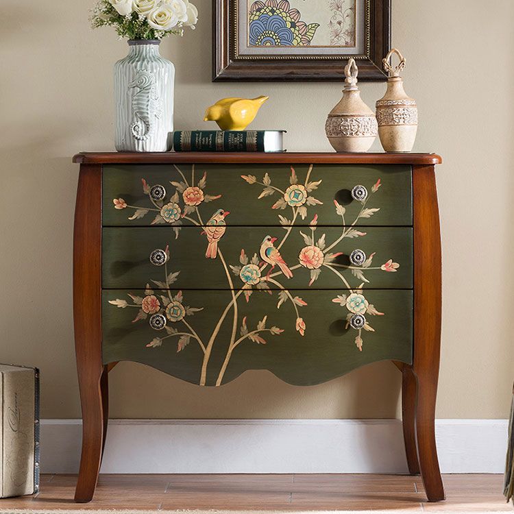 17.55-inch W Traditional Storage Chest Manufactured Wood Dresser