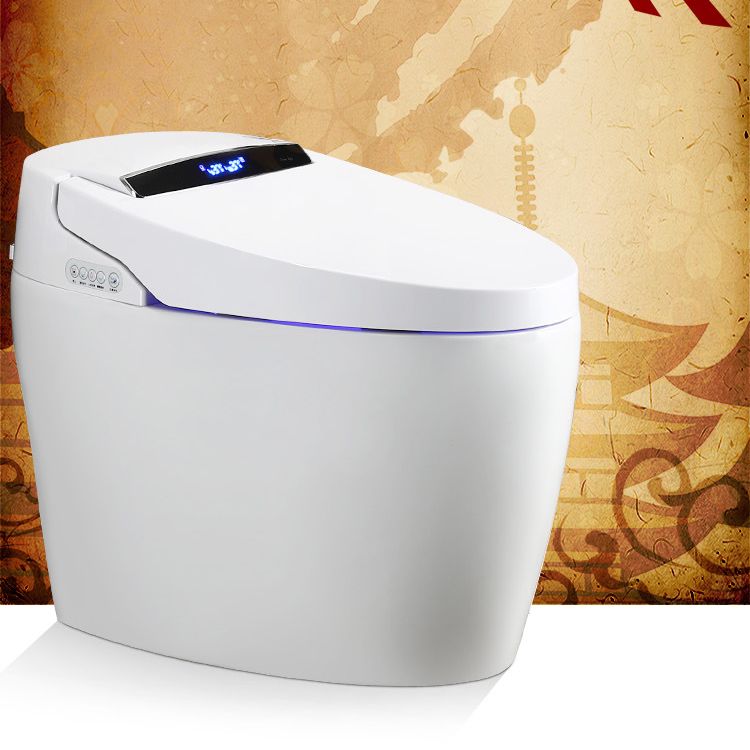 All-In-One Porcelain Toilet Bowl Porcelain Siphon Jet Flush Toilet