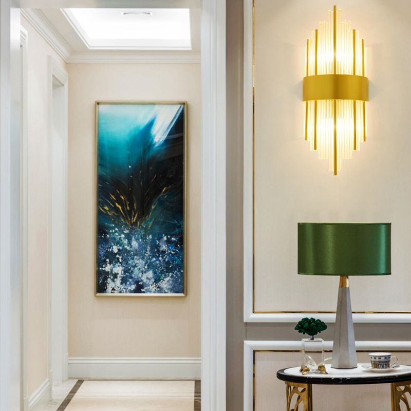 Modern Wall Light Sconce Creative Crystal shade Wall Light Fixture for Bedroom