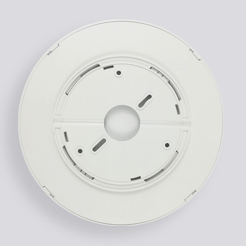 Plafonnier rond à 1 lumière en plastique de style moderne