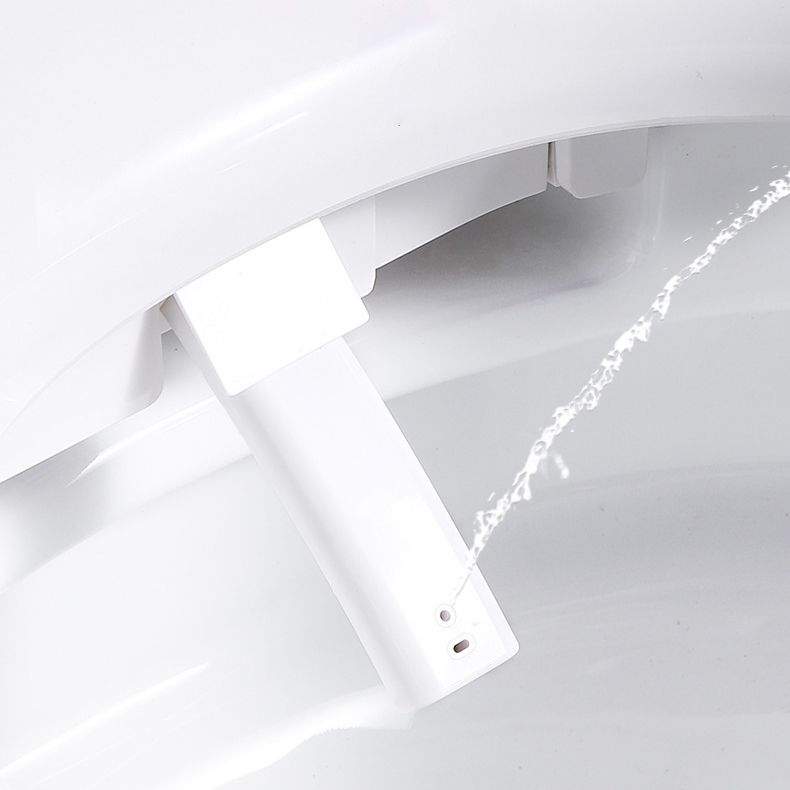 Modern Flush Toilet Concealed Tank One-Piece Toilet with Slow Close Seat