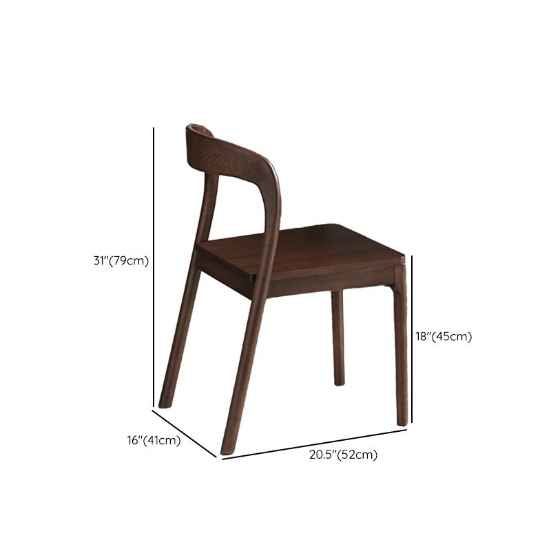 Modern Dining Set 1/3/4/5 Pcs Rectangle Solid Wood Dining Table and Chairs