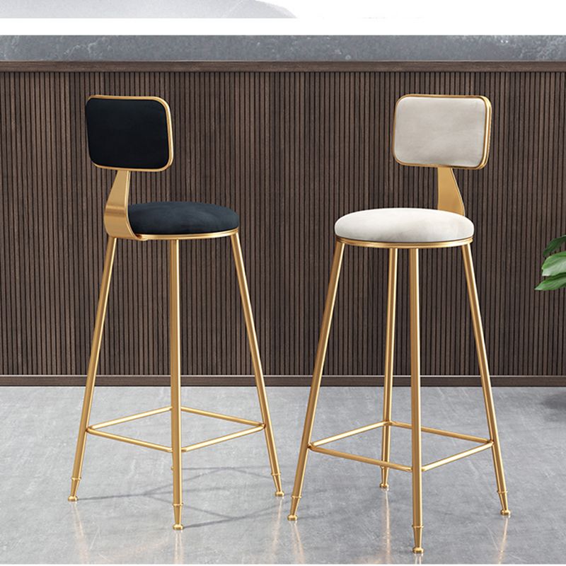 Nordic Metal Bar-stool Round Counter Bar Stool for Kitchen Bar