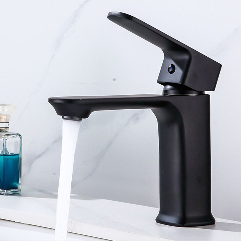 Modern Sink Faucet Pure Color Copper Vessel Sink Faucet for Bathroom