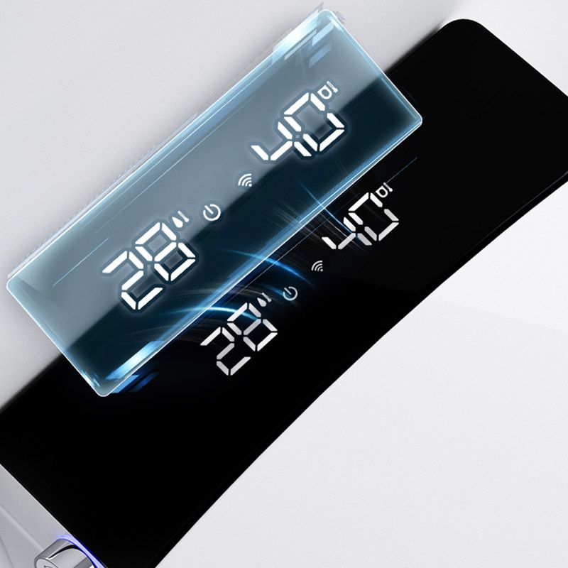 Contemporary 1-Piece Toilet Wall-mount Urine Toilet with Slow Close Seat for Washroom