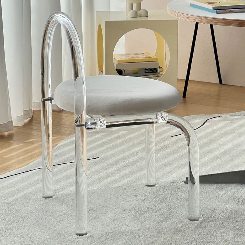 Modern Simple Side Chair Plastic Frame Side Dining Chair for Home Use