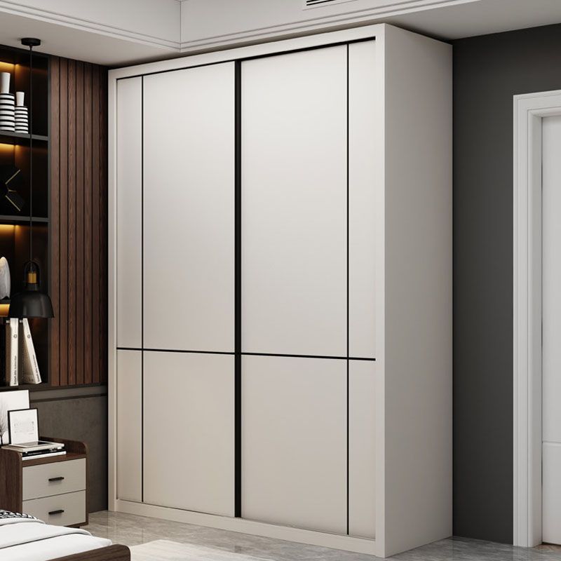 Wooden Wardrobe Traditional Style Wardrobe Cabinet for Bedroom