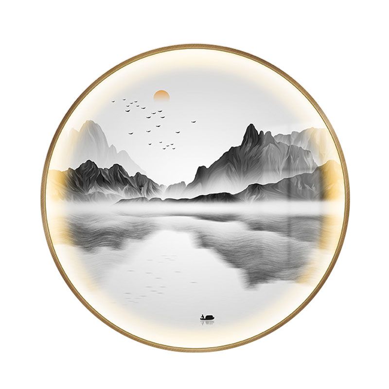 ASIA STYLE ROUND MALAT MUR MURD LED LED MUR MURURE