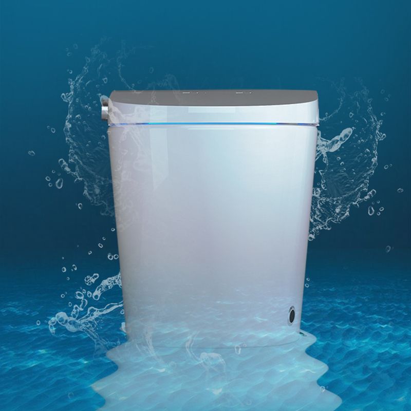 Floor Standing Bidet with Water Pressure Control and Warm Air Dryer