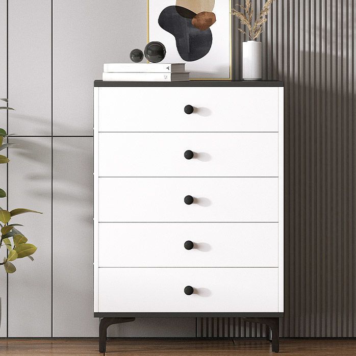Contemporary Combo Dresser Solid Wood Bachelor's Chest for Home
