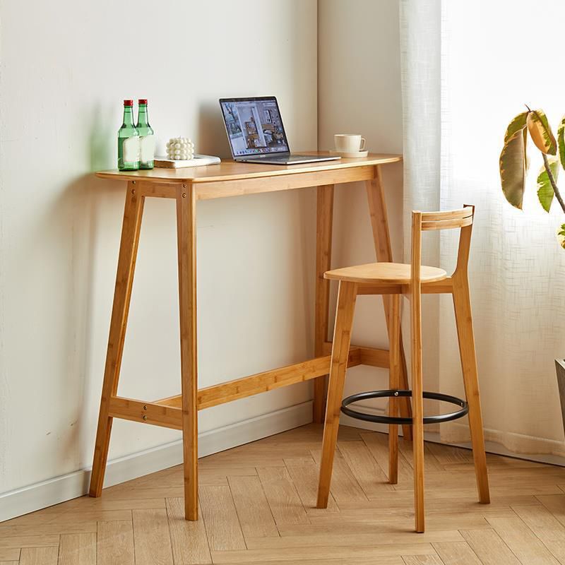 Contemporary Style Rectangle Bar Set 1/2/3 Pieces Pub Dining Set for Dining Room