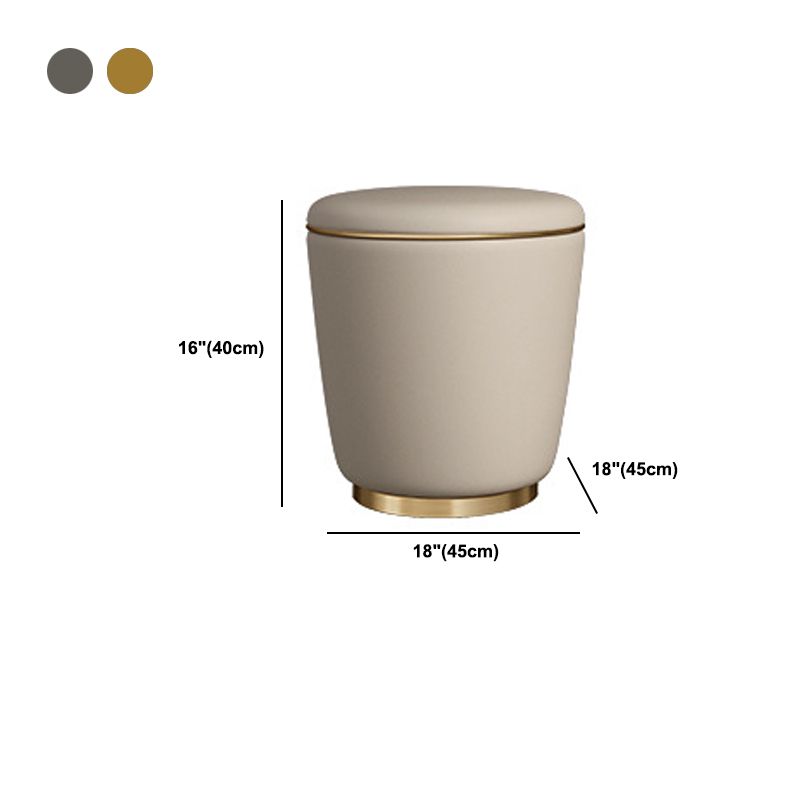 2 Drawers 29.52" High Vanity Set with Stool Stone Top Dressing Table