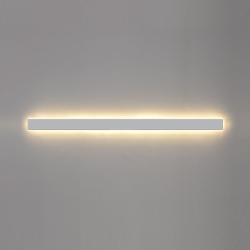 Linearer Schatten Metall Wandleuchten moderner Stil 1 Lichtwandmontage Licht