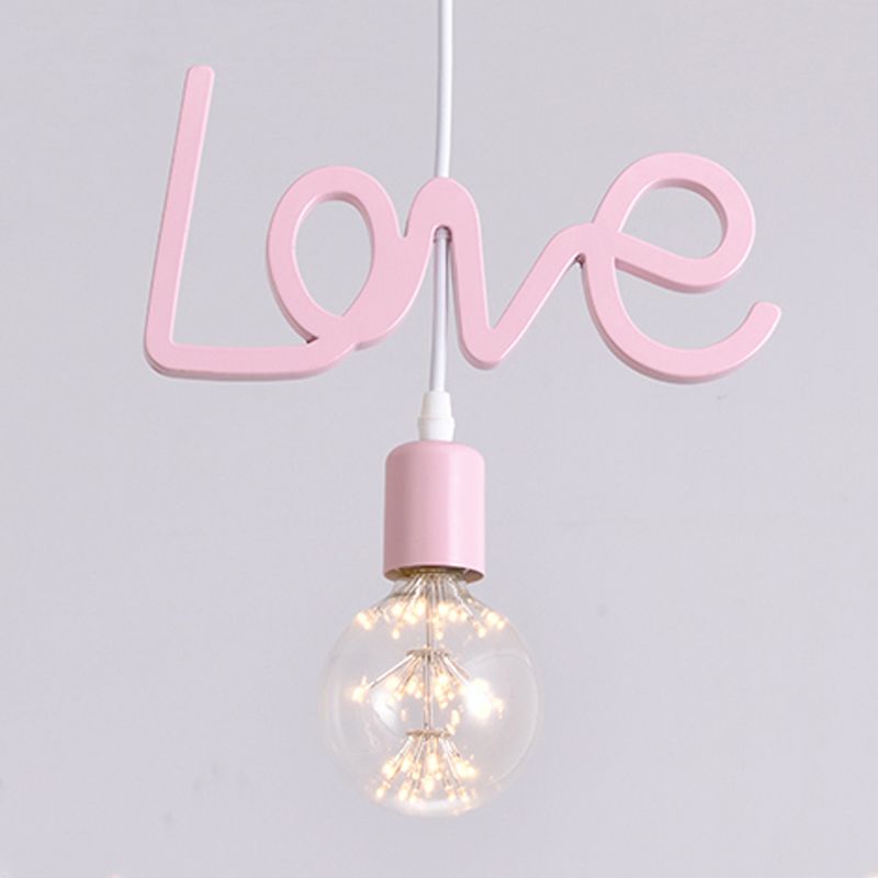 Luminaire de pendentif en métal nordique 1 mini-lumière de plafond suspendu pour porche