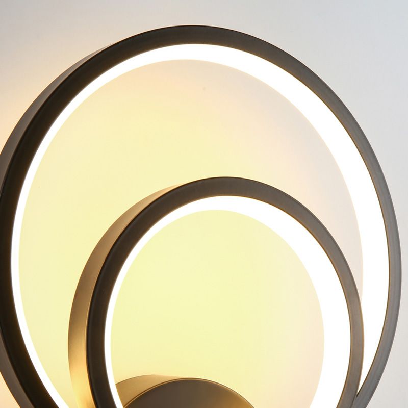 Accesorio de iluminación de pared geométrica de estilo nórdico LLUACIÓN MUNTA MONTAJE DEL ALMENTO DEL DORMITOR METAL