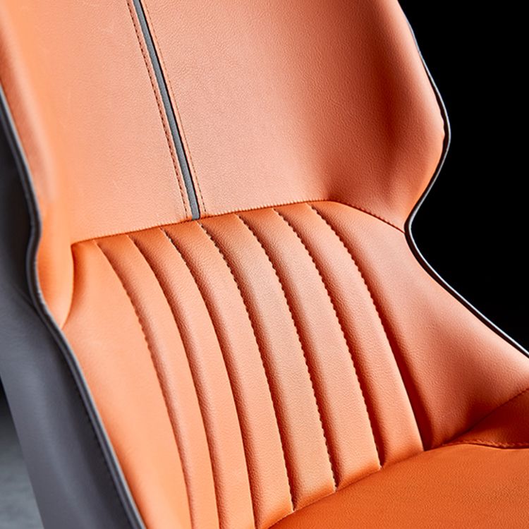 Sillas de comedor de metal de estilo moderno, sillones orejeros para cocina