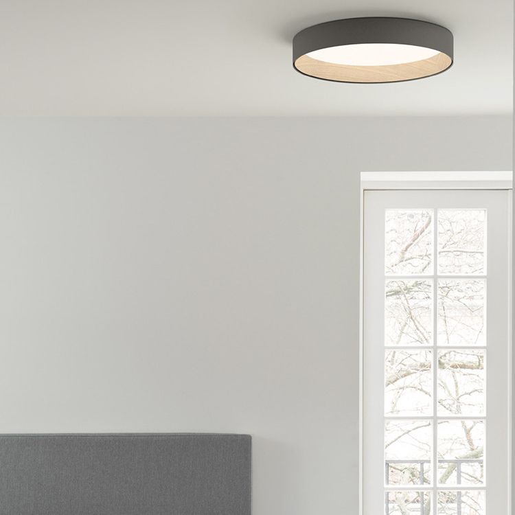 Acrylic Circular LED Flush Mount in Modern Concise Style Aluminium Indoor Ceiling Light