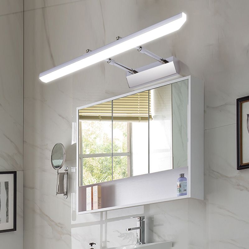 Stretchable Bathroom LED Vanity Wall Light Contemporary Linear Wall Sconce Lighting