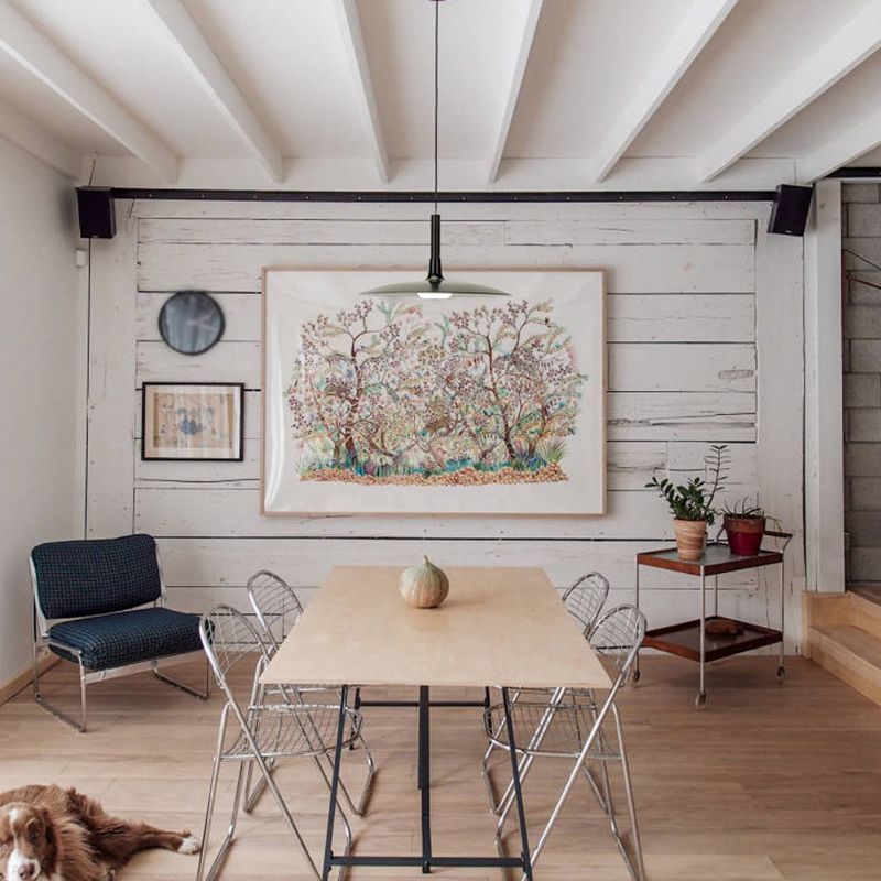 Untertasse Nordic Style Pendelleuchte Lampe Metall 1 Glühbirne Esszimmer Deckenhängung Licht