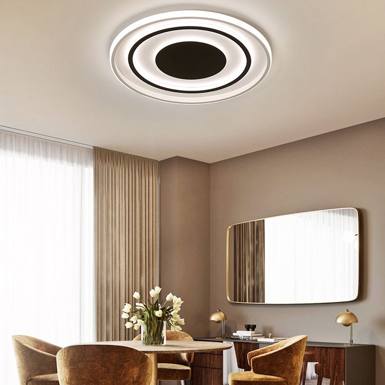 Modern Simple Style LED Lamp Flush Mount Ceiling Light for Living Room Bedroom