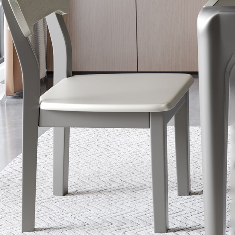 5/7/9/11 Pieces Modern Round Sintered Stone Dining Set for Home