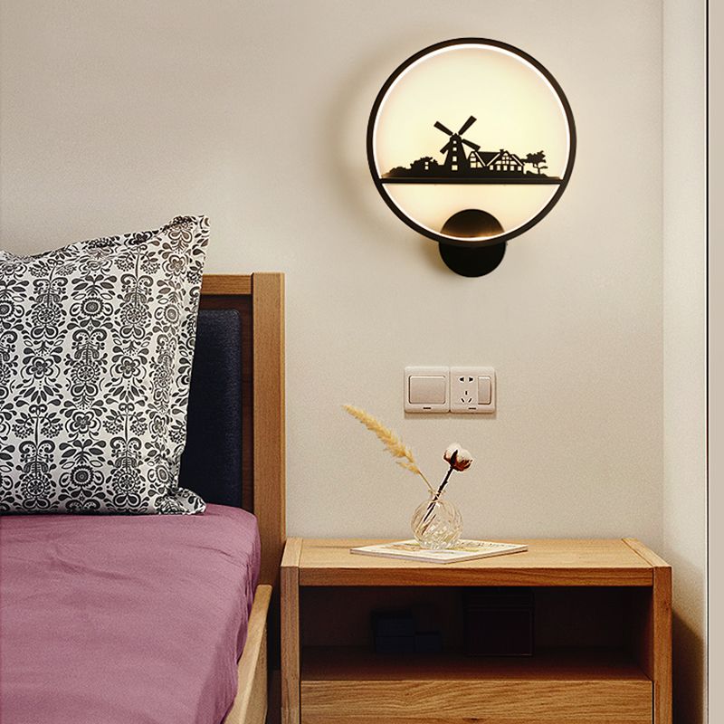 Modern Style Wall Light Fixture Creative LED Wall Light Sconce for Kids' Room