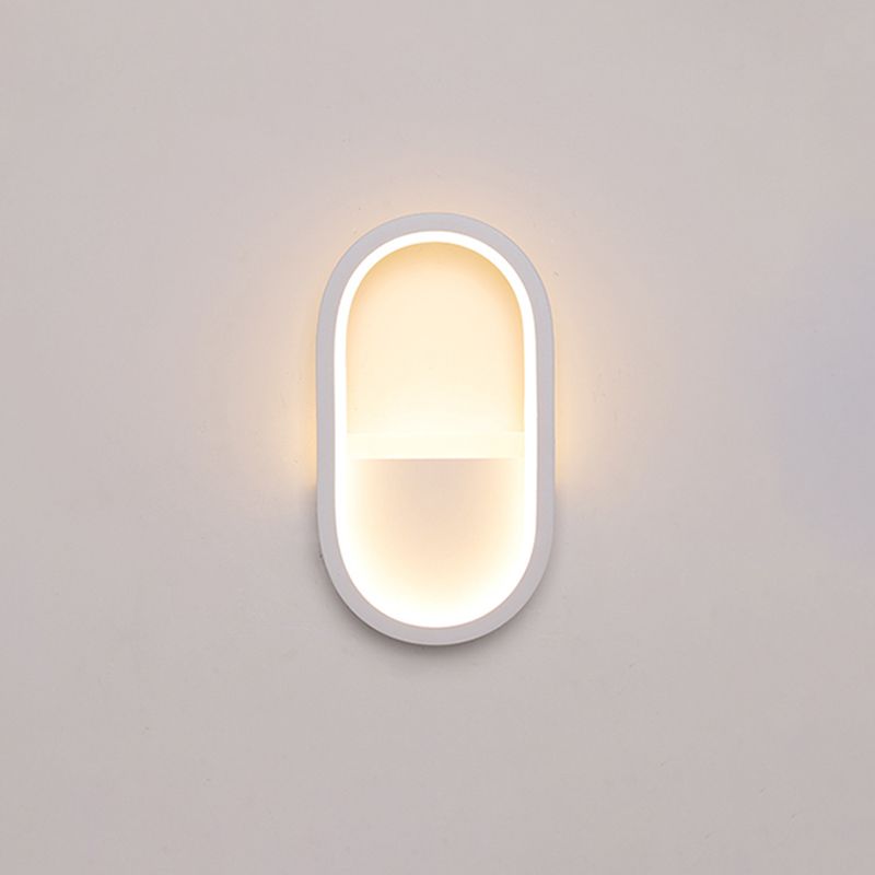 Lampada da parete con pale di funce da parete da letto geometrica a parete da letto.