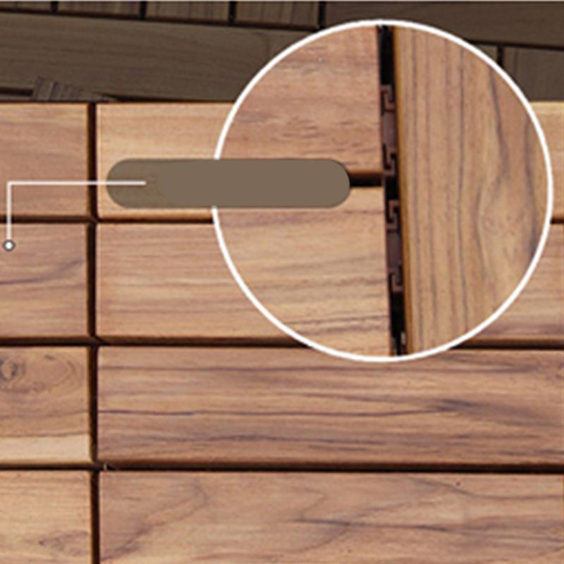 Solid Wood Flooring Traditional Style Waterproof Rectangle Wood Flooring