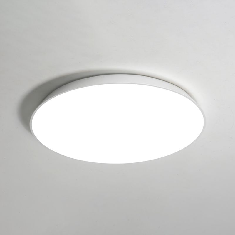 Metalen ronde inbouwplafondlamp Moderne stijl Enkelvoudige inbouwplafondverlichtingsarmaturen