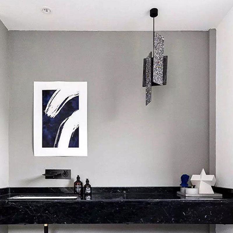 Pendant le pendentif de ciment de ciment Geométrique suspendu géométrique moderne pour la cuisine