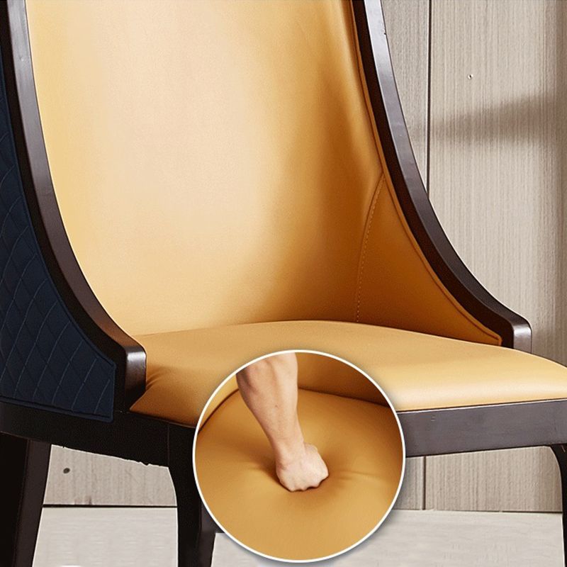 Traditional Armless Dining Chairs Upholstered Dining Accent Chair