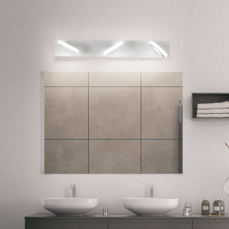 Forma a forma di cerchio Light Freeture Vanity Style Modern Vanity Mirror Light per il bagno