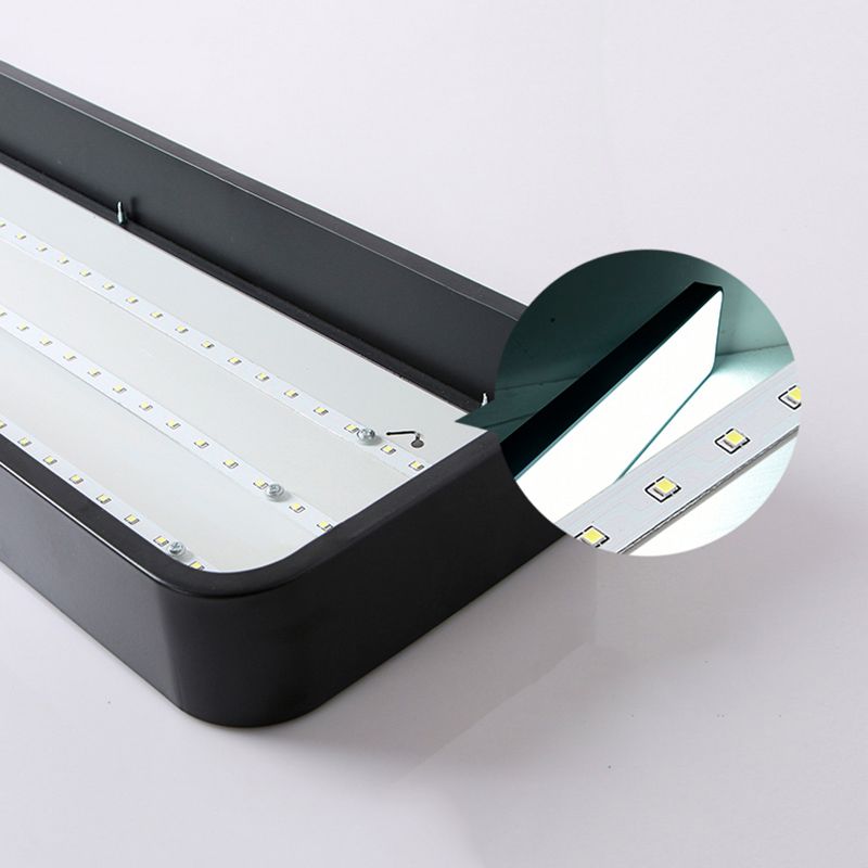 Aluminium LED Flush Mount MODERN MODRY LIGHT PLACIER LIGHT DIMINATION POUR OFFICE