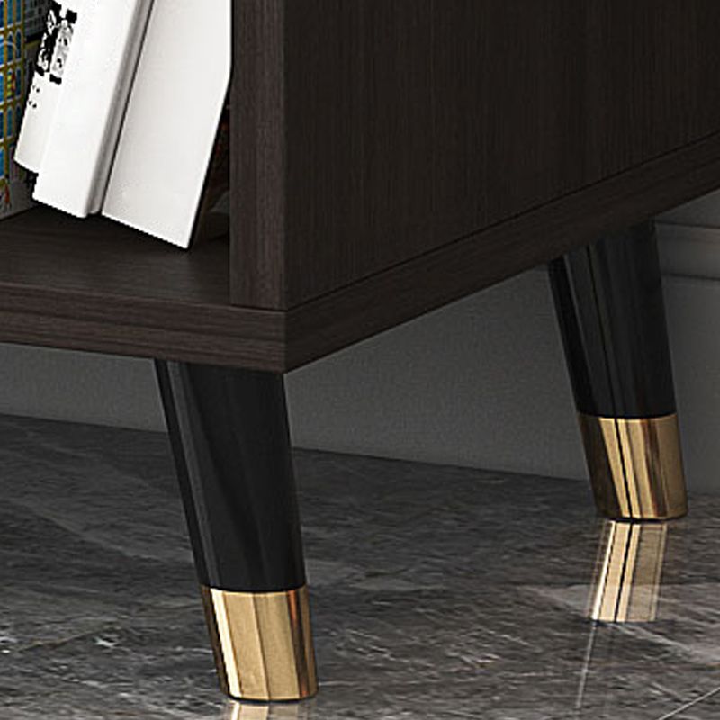 Contemporary Glam Storage Chest Wooden Chest with Soft-Close Drawers