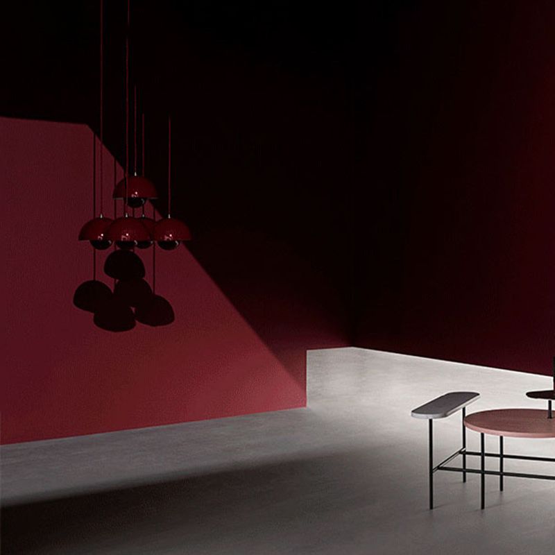 Luminaires pendentifs de style nordique 1 lumière minimaliste macaron suspendu