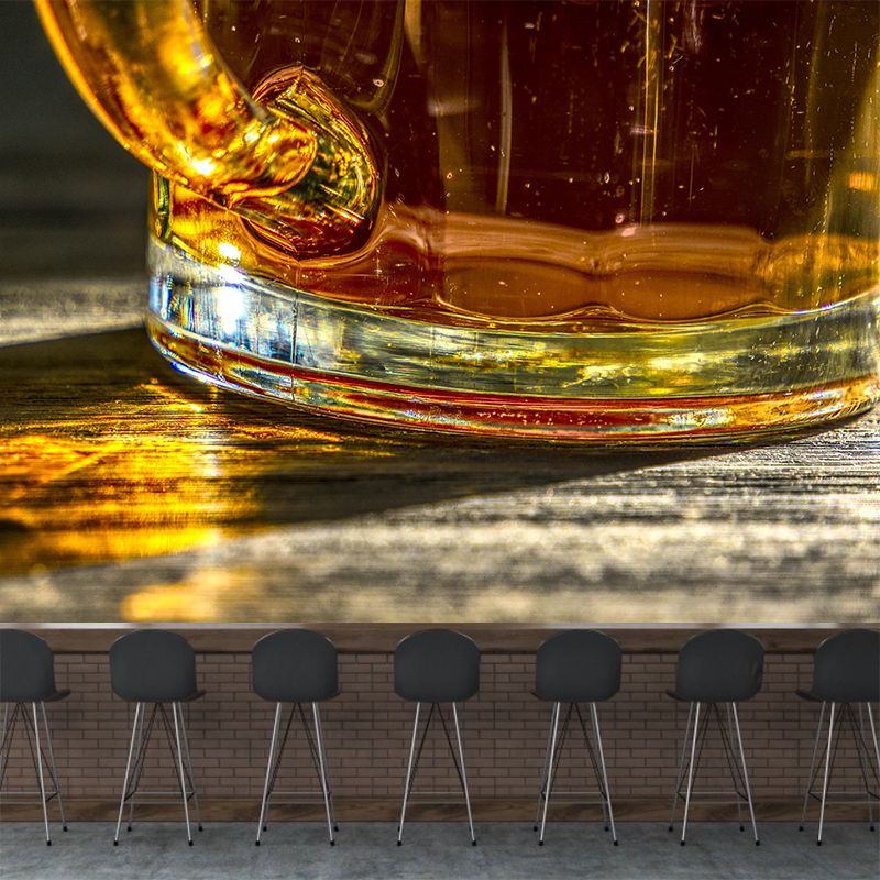 Contemporary Photography Wine Wall Mural Moisture Resistant for Pub Shop