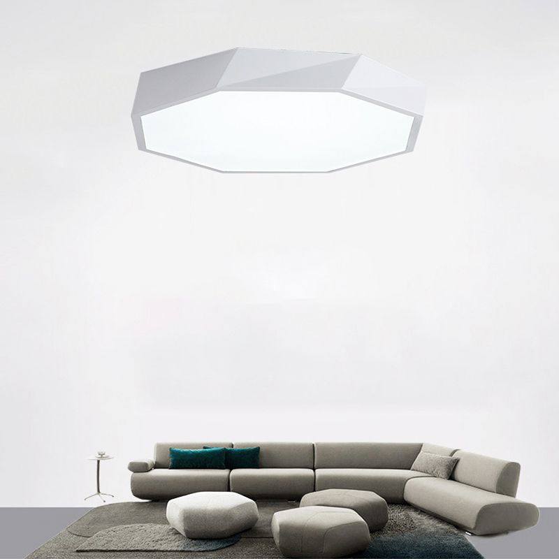 Modern Minimalist LED Ceiling Light Creative Geometric Flush Mount Ceiling Lamp