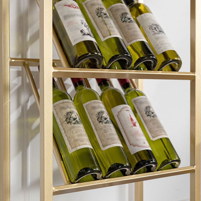 Nordic Style Bar Table Stone Top Pub Table with Wine Cabinet for Dining Room