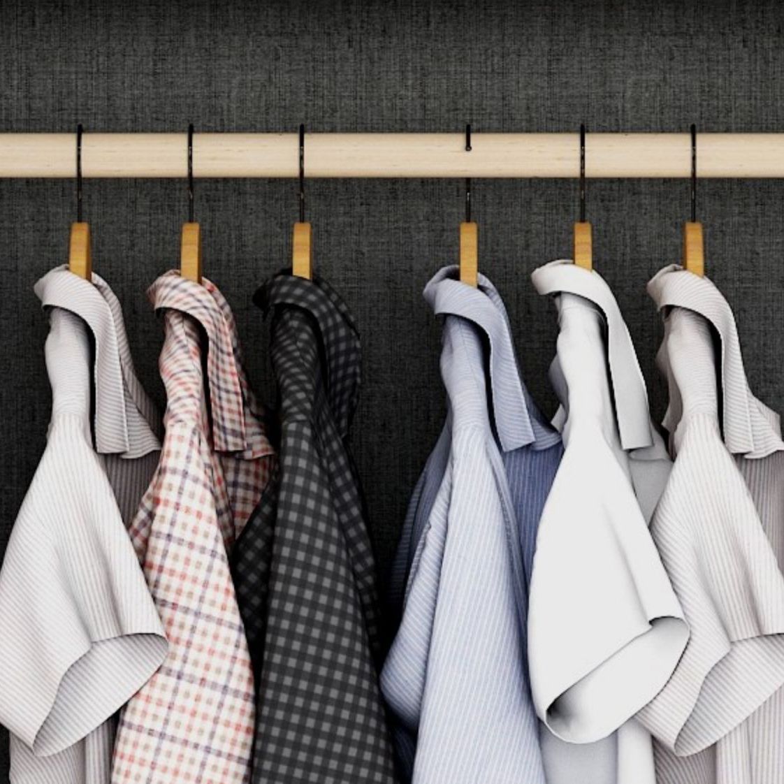 Engineered Wood Armoire Modern White Wardrobe Closet with Garment Rod