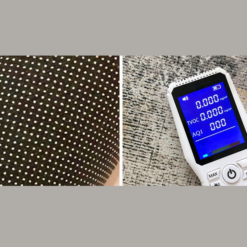 Multicolor Modern Area Carpet Polyester Irregular Color Block Print Indoor Rug Easy Care Carpet for Living Room