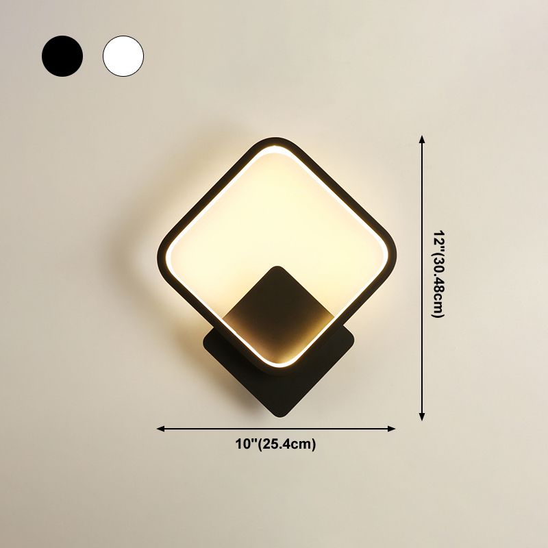 Nordic Modern Style Wall Mount Light Simple LED Mur Mall Appince lampe pour le salon