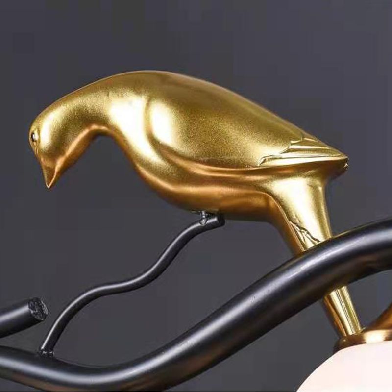 Modern Dining Pendant Light Glass Shade Hanging Light Fixture for Dining Room