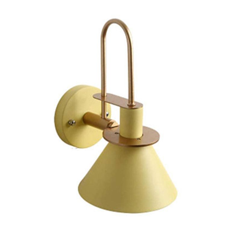 Nordic Simplicity Lights Wall Lights Metallic Gnonce Lights pour le chevet