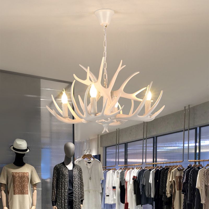 Chandelier Pendant Light Traditional Metal Candle-Style Chandelier Lighting Fixture