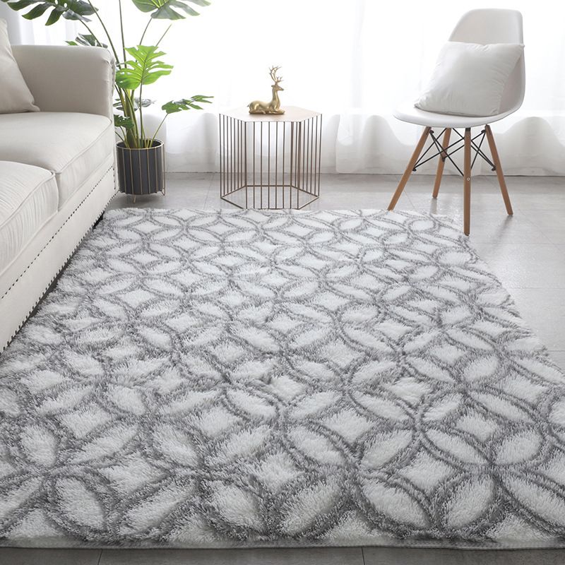 Tapis d'intérieur en polyester à tapis solide en polyester