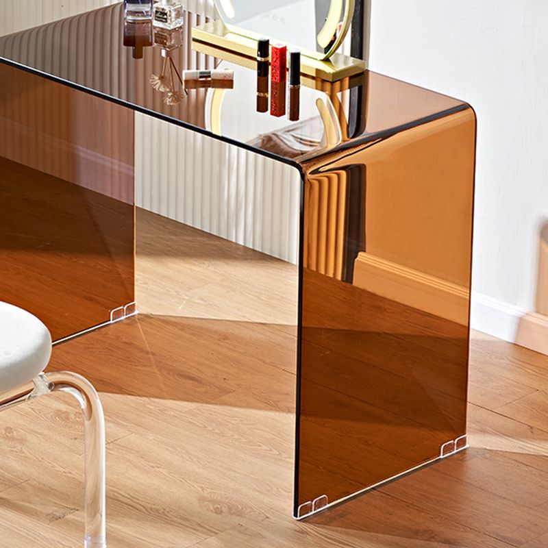 Contemporary Make-up Vanity Standing Glass Bedroom Makeup Vanity Set