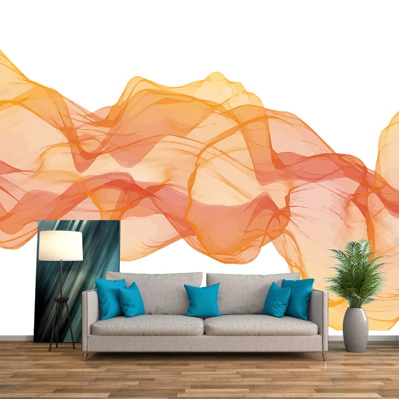 Illustration Wall Mural Wallpaper Abstract Style Bedroom Wall Mural