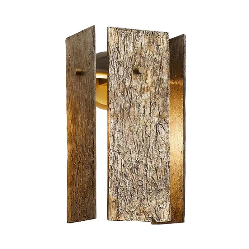 Lampe murale rectangle traditionnelle métal 1