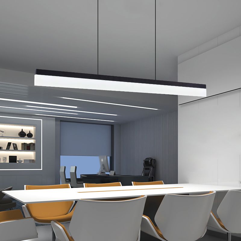 LED Island Lamp Fixture Nordic Modern Style Dining Room Office Pendant Light