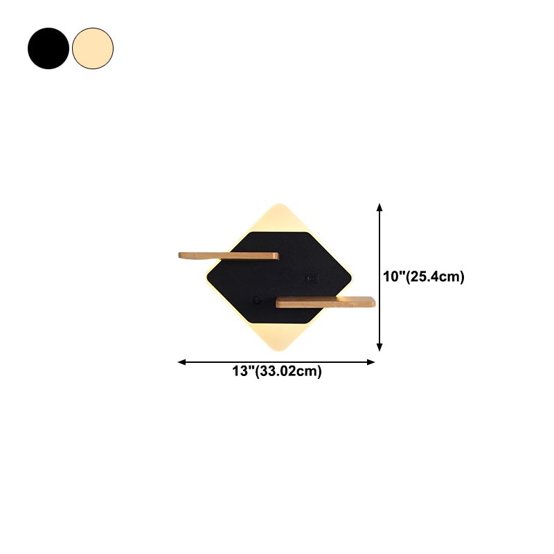 Geometry Shape Metal Wall Lighting Ideas Modern Style Wall Mounted Lighting